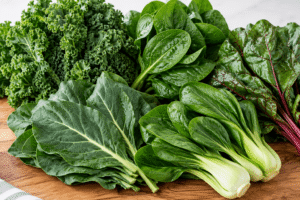Dark leafy green vegetables